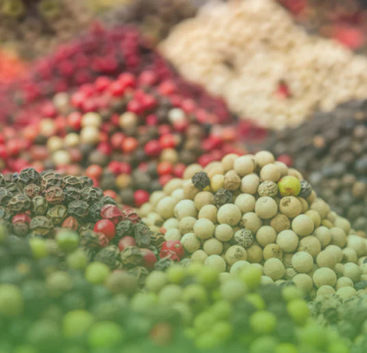 Různé druhy koření